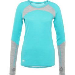 Podkoszulki damskie: Mons Royale BELLA TECH LONGSLEEVE GEO Podkoszulki tropicana/grey marl
