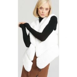 Biała Kamizelka Secret Void. Białe kamizelki damskie other, l, z futra. Za 129,99 zł.