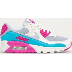 Nike - Buty Air Max 90. Białe buty sportowe damskie Nike, z gumy. Za 599,90 zł.