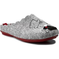 Kapcie damskie: Kapcie MANITU – 320508 Grau 9