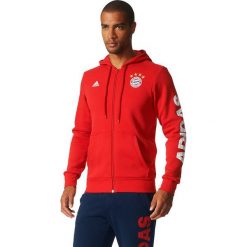 Bluzy męskie: Adidas Bluza męska FCB LIN HOOD FZ FCBTRU AZ5329 AZ5329 czerwony S - AZ5329