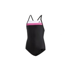 Stroje jednoczęściowe dziewczęce: kostium kąpielowy jednoczęściowy Dziecko adidas Strój do pływania Colorblock Swimsuit