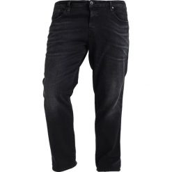 Jeansy męskie regular: Jack & Jones JJITOBY JJICON Jeansy Straight Leg black denim