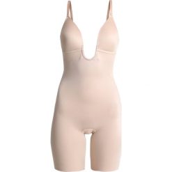 Body i gorsety: Spanx SUIT YOUR FANCY PLUNGE LOW BACK MID TIGH Body champagne beige