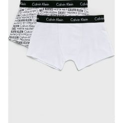 Calvin Klein Underwear - Bokserki dziecięce 104-176 cm (2-pack). Czarne majtki chłopięce Calvin Klein Underwear, bez wzorów, z elastanu. Za 99,90 zł.