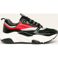 Answear - Buty S-3. Czarne buty sportowe damskie ANSWEAR, bez wzorów, z materiału, sportowe. W wyprzedaży za 69,90 zł.
