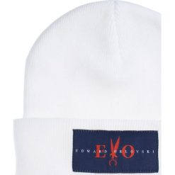Czapka zimowa Classic White blue. Niebieskie czapki męskie Edward Orlovski, na zimę, bez wzorów. Za 45,00 zł.