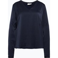 Vila - Bluzka damska – Vicava, niebieski. Niebieskie bluzki damskie marki Vila, l, bez wzorów, z satyny, eleganckie, z dekoltem na plecach, bez rękawów. Za 129,95 zł.