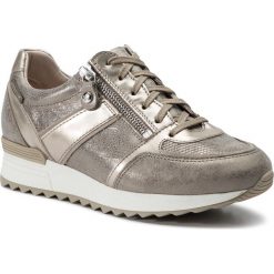Sneakersy MEPHISTO - Toscana T3403 Dark Taupe. Brązowe półbuty damskie Mephisto, na co dzień, bez wzorów, ze skóry, bez obcasa, na koturnie, bez zapięcia. W wyprzedaży za 539,00 zł.