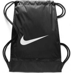 WOREK BRASILIA GYMSACK. Czarne plecaki męskie Nike, bez wzorów, sportowe. Za 49,99 zł.
