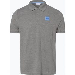 Calvin Klein - Męska koszulka polo, szary. Szare koszulki polo Calvin Klein, m, z aplikacjami. Za 249,95 zł.
