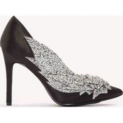 Czółenka: NA-KD Shoes Czółenka zdobione strassem - Black