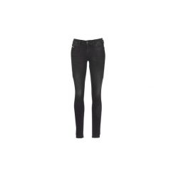 Jeansy skinny Diesel SLANDY. Czarne jeansy damskie Diesel, bez wzorów, z jeansu. Za 527,20 zł.