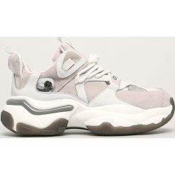 Big Star - Buty skórzane by Daniel Lopez. Białe buty sportowe damskie BIG STAR, bez wzorów, ze skóry, sportowe. W wyprzedaży za 239,90 zł.