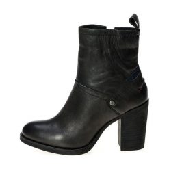 Wrangler Botki Damskie Arizona Bootie Czarne, 39. Czarne botki damskie Wrangler, bez obcasa, na obcasie, bez zapięcia. W wyprzedaży za 251,00 zł.