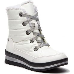 Śniegowce CAPRICE - 9-26221-21 White Comb 197. Białe buty zimowe damskie marki Caprice, z materiału. W wyprzedaży za 219,00 zł.