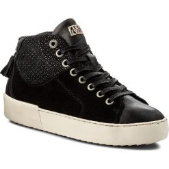 Sneakersy NAPAPIJRI - Minnie 15741191 Black N00. Czarne półbuty damskie Napapijri, ze skóry. W wyprzedaży za 289,00 zł.