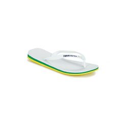 Japonki Havaianas Brasil Layers. Białe klapki męskie Havaianas, bez wzorów. Za 87,20 zł.