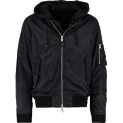 AllSaints TYSSEN Kurtka przejściowa black. Czarne kurtki męskie marki AllSaints, xl, bez wzorów, z materiału, bez kaptura. W wyprzedaży za 446,70 zł.
