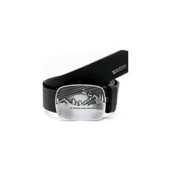 Pasek Mimsh. Czarne paski męskie marki Black dots street wear, w paski, eleganckie. Za 135,00 zł.
