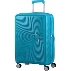 Walizka AT 32G01002 SOUNDBOX-67/24 TSA EXP ,4 koła, błękitna (32G-01-002). Niebieskie walizki marki Samsonite. Za 509,49 zł.