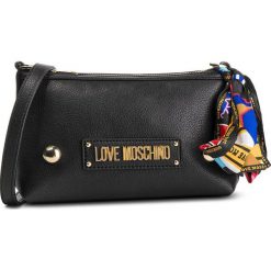 Torebka LOVE MOSCHINO - JC4043PP17LD0000 Nero. Czarne torebki klasyczne damskie Love Moschino, z aplikacjami, ze skóry ekologicznej, zdobione, bez dodatków. W wyprzedaży za 409,00 zł.