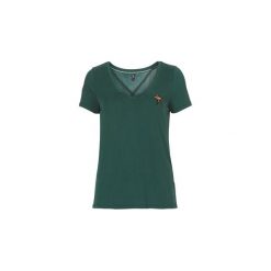 T-shirty z krótkim rękawem Only ONLMILLE. Zielone t-shirty damskie marki ONLY, xl, bez wzorów, bez kołnierzyka. Za 79,20 zł.