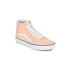 Buty Vans SK8-Hi. Różowe trampki i tenisówki damskie marki Vans, bez wzorów, bez zapięcia. Za 319,20 zł.