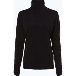 Esprit Casual - Damska koszulka z długim rękawem, czarny. Czarne koszulki damskie marki Esprit Casual, na co dzień, xs, bez wzorów, casualowe, z golfem, z długim rękawem. Za 69,95 zł.