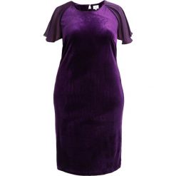 Sukienki hiszpanki: Zizzi DRESS 1/2 Sukienka koktajlowa purple