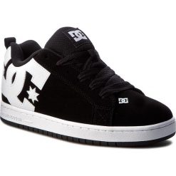 Sneakersy DC - Court Graffik 300529 Black(001). Czarne sneakersy męskie DC, na co dzień, bez wzorów, ze skóry ekologicznej, bez zapięcia. W wyprzedaży za 239,00 zł.