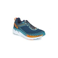 Buty do biegania Hoka one one Clifton 5. Niebieskie buty sportowe męskie marki Hoka One One, bez zapięcia, do biegania. Za 439,99 zł.