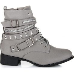 Botki damskie: Rockowe botki workery TALLIS