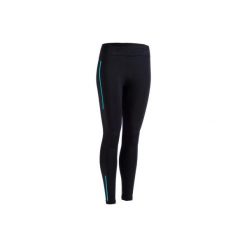 Legginsy do treningu crossowego 500 damskie. Czarne legginsy damskie DOMYOS, l, z elastanu. Za 64,99 zł.