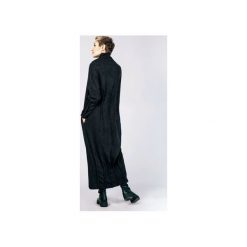 Sukienka Dresowa TINA. Czarne sukienki damskie Martino demi, na spotkanie biznesowe, s, bez wzorów, z dresówki, bez kołnierzyka, bez rękawów. Za 499,00 zł.
