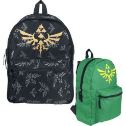 Plecaki męskie: The Legend Of Zelda Zelda Wenderucksack Plecak czarny/zielony