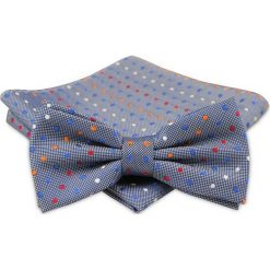 Modna Mucha Męska - Alties - Kolorowe Groszki MUALTS0267. Muszki męskie Alties, na imprezę, w paski, eleganckie. Za 39,00 zł.