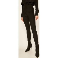 Noisy May - Legginsy. Czarne spodnie damskie Noisy May, s, z haftami, z elastanu. W wyprzedaży za 99,90 zł.