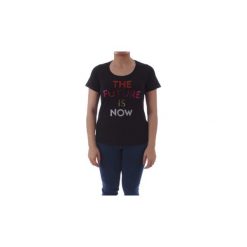 T-shirty z krótkim rękawem Marina Rinaldi 5972029. Czarne t-shirty damskie Marina Rinaldi, s, bez wzorów, marine, bez kołnierzyka. Za 252,91 zł.