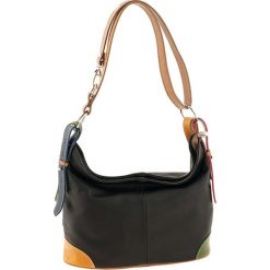 Torebki klasyczne damskie: Skórzana torebka w kolorze czarnym – 30 x 25 x 16 cm
