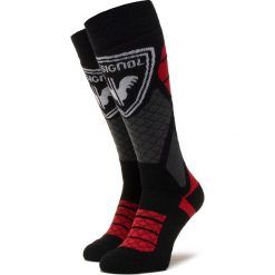 Skarpety Wysokie Męskie ROSSIGNOL - L3 Wool & Silk RLIMX03 Sports Red 301. Czarne skarpetki męskie Rossignol, bez wzorów, z elastanu. W wyprzedaży za 119,00 zł.