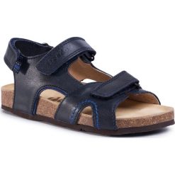 Sandały FRODDO - G3150163 S Dark Blue. Niebieskie sandały chłopięce Froddo, ze skóry, bez zapięcia. W wyprzedaży za 209,00 zł.