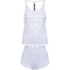 Piżama Guess O02X05 J1311. Szare piżamy damskie Guess, l, z aplikacjami, z elastanu, bez rękawów. Za 219,00 zł.