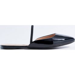Buty damskie: Klapki typu mules - Czarny