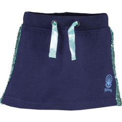 Blue Seven - Spódnica dziecięca 92-128 cm. Niebieskie spódniczki dziewczęce Blue Seven, na co dzień, z aplikacjami, z bawełny, mini, proste. Za 44,90 zł.