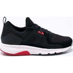 Camper - Buty. Czarne buty sportowe męskie Camper, ze skóry, na sznurówki. W wyprzedaży za 279,90 zł.
