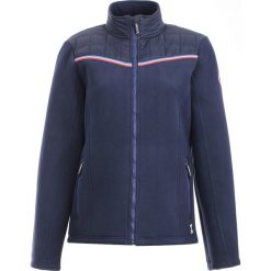 Kurtka polarowa w kolorze granatowym. Niebieskie bluzy męskie Northvalley, s, z aplikacjami, z materiału, ze stójką, bez rękawów, bez kaptura. W wyprzedaży za 129,95 zł.