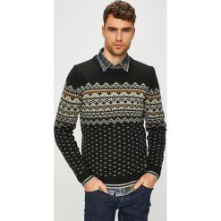 Blend - Sweter. Czarne swetry klasyczne męskie marki Blend, m, z wełny, z okrągłym kołnierzem. W wyprzedaży za 119,90 zł.