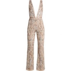 Missguided PEACE LOVE EMBELLISHED PLUNGE Kombinezon nude. Szare kombinezony damskie marki Missguided, z materiału. W wyprzedaży za 671,20 zł.