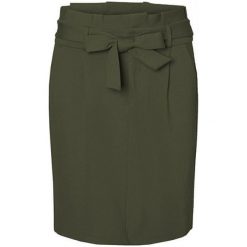 Vero Moda Spódnica damska VMEVA HR PAPERBAG SHORT SKIRT COLOR Ivy Green (rozmiar M). Zielone spódniczki damskie Vero Moda, m, bez wzorów. W wyprzedaży za 86,00 zł.